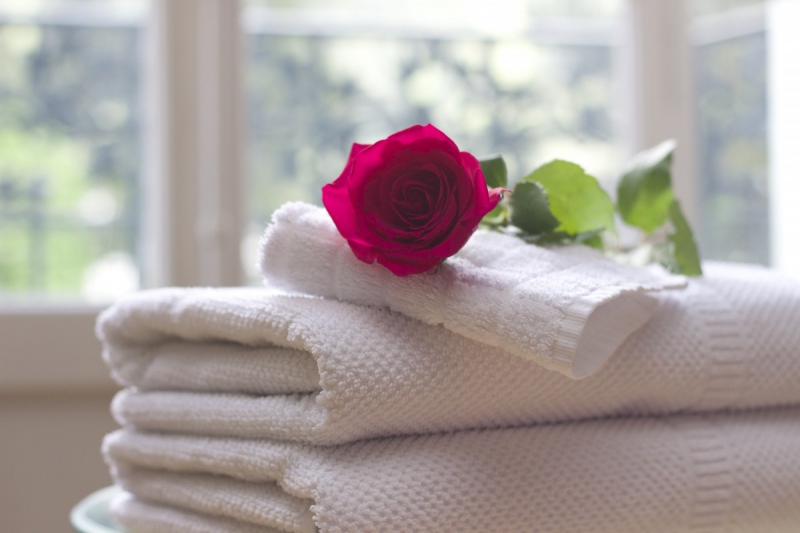 chambre-hote-TOURRETTE LEVENS-min_towel_rose_clean_care_salon_spa_white_bath-731641